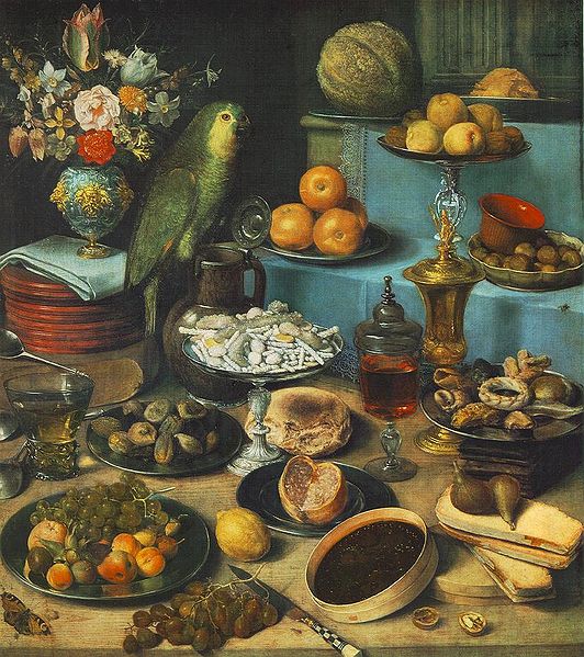 Still life with Parrot